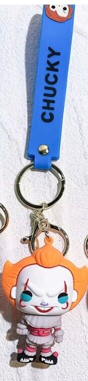 Брелок підвіска на рюкзак IT Pennywise Воно Пенівайз 3D Keychain Backpack Брелок підвіска на рюкзак IT Pennywise Воно Пенівайз 3D Keychain Backpack