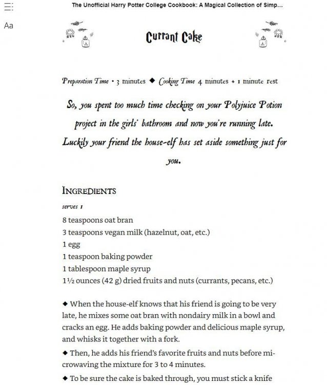 Книга кулінарна Harry Potter College Cookbook: A Magical Collection of Simple and Spellbinding Recipes (Eng)