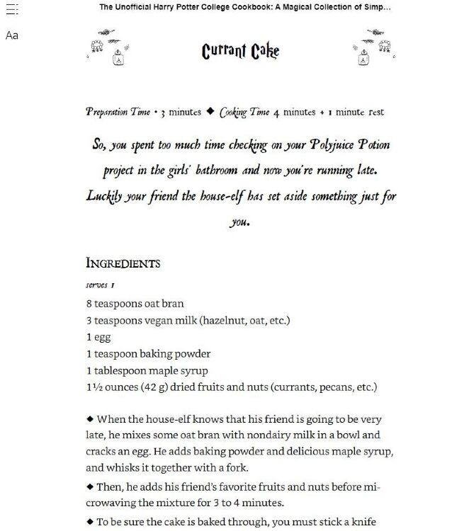 Книга кулінарна Harry Potter College Cookbook: A Magical Collection of Simple and Spellbinding Recipes (Eng)