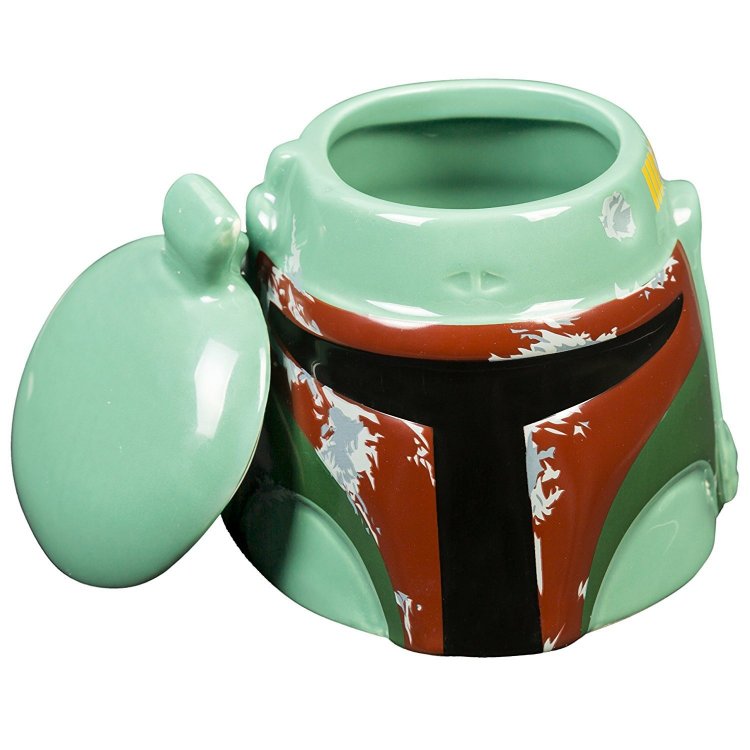 Чашка Star Wars Boba Fett Helmet Sculpted 3D Ceramic Mug 20 oz. Чашка Star Wars Boba Fett Helmet Sculpted 3D Ceramic Mug 20 oz.