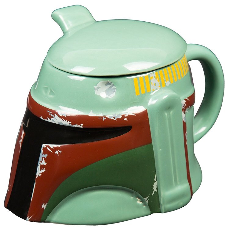 Чашка Star Wars Boba Fett Helmet Sculpted 3D Ceramic Mug 20 oz. Чашка Star Wars Boba Fett Helmet Sculpted 3D Ceramic Mug 20 oz.