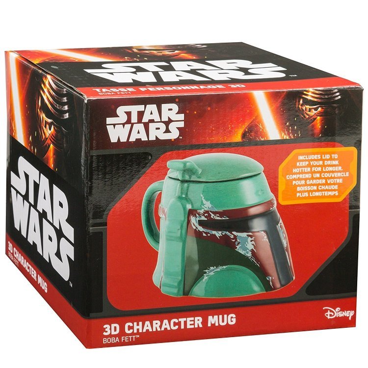 Чашка Star Wars Boba Fett Helmet Sculpted 3D Ceramic Mug 20 oz. Чашка Star Wars Boba Fett Helmet Sculpted 3D Ceramic Mug 20 oz.