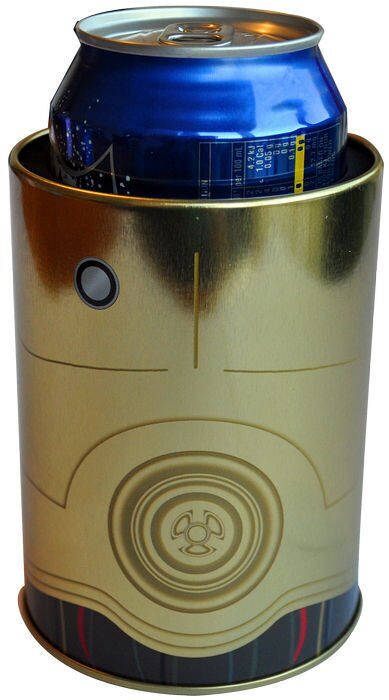 Підставка STAR WARS C-3PO Retro Metal Can Cooler Підставка STAR WARS C-3PO Retro Metal Can Cooler