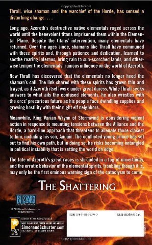Книга World of Warcraft: The Shattering: Book One of Cataclysm (Мягкий переплёт) (Eng)  Книга World of Warcraft: The Shattering: Book One of Cataclysm (Мягкий переплёт) (Eng)