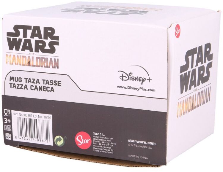 Кружка Star Wars Mandalorian The Child Ceramic Breakfast Mug Чашка 400 ml