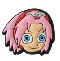 Наруто силіконовий значок на взуття сандалі Crocs #2