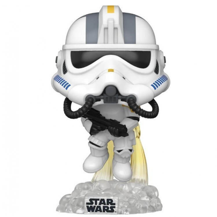 Фигурка Funko Pop Star Wars: Imperial Rocket Trooper фанко Штурмовик (GameStop Exclusive) 552 Фигурка Funko Pop Star Wars: Imperial Rocket Trooper фанко Штурмовик (GameStop Exclusive) 552