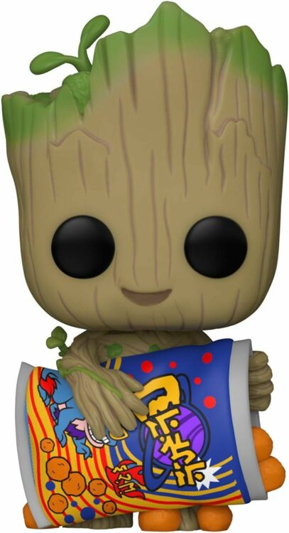 Фігурка Funko Groot with Cheese Puffs Фанко Грут та сирні кульки 1196 Фігурка Funko Groot with Cheese Puffs Фанко Грут та сирні кульки 1196