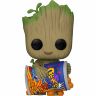 Фігурка Funko Groot with Cheese Puffs Фанко Грут та сирні кульки 1196