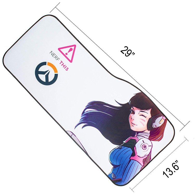 Килимок Overwatch Large Gaming Mouse Pad - D.va (70 * 32 см) Curve Килимок Overwatch Large Gaming Mouse Pad - D.va (70 * 32 см) Curve