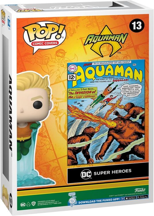Фігурка Funko DC Comic Covers Aquaman фанко Аквамен 13 Фігурка Funko DC Comic Covers Aquaman фанко Аквамен 13
