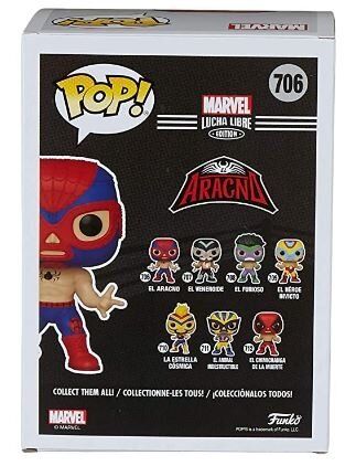 Фігурка Funko Marvel Lucha Libre El Aracno SpiderMan фанко (Exclusive Marvel Collector Corps) 706