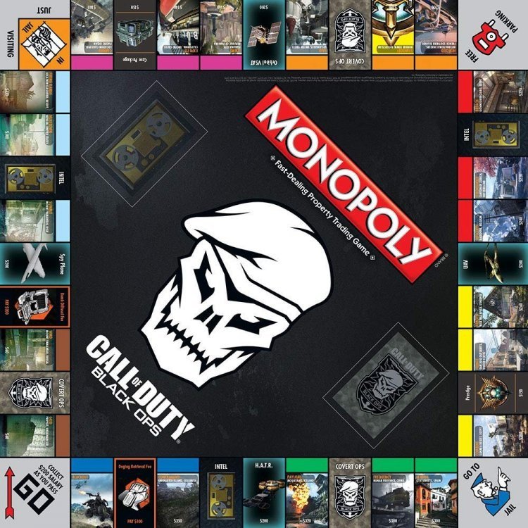 Монополия настольная игра Monopoly Game: Call of Duty Black Ops Монополия настольная игра Monopoly Game: Call of Duty Black Ops