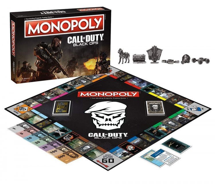 Монополия настольная игра Monopoly Game: Call of Duty Black Ops Монополия настольная игра Monopoly Game: Call of Duty Black Ops