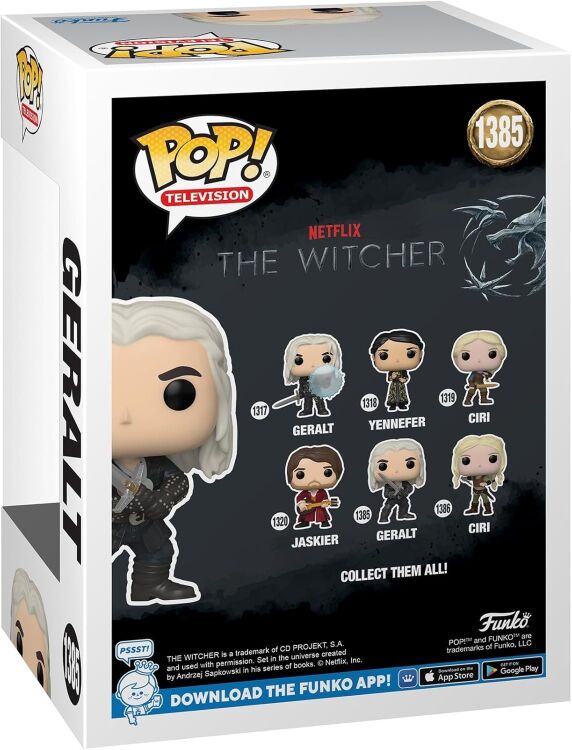 Фігурка Funko Witcher Geralt фанко Відьмак Геральт 1385