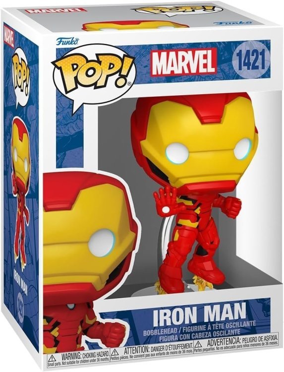 Фігурка Funko Marvel: Iron Man фанко Марвел залізна людина 1421