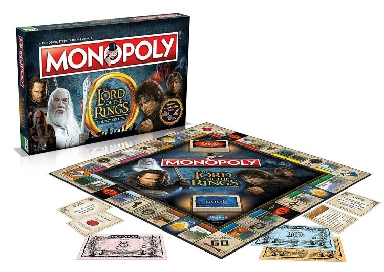 Монополія настільна гра Lord of The Rings Monopoly Game: Володар кілець Монополія настільна гра Lord of The Rings Monopoly Game: Володар кілець