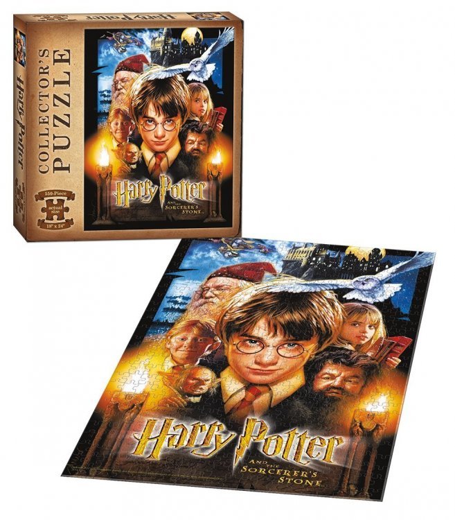 Пазл Гаррі Поттер Harry Potter and The Sorcerers Stone Puzzle (550 Piece) Пазл Гаррі Поттер Harry Potter and The Sorcerers Stone Puzzle (550 Piece)