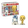 Фігурка Funko Star Wars: Retro Reimagined R2-D2 & C-3PO (Target Exclusive) Фанко Р2-Д2 та С3ПО