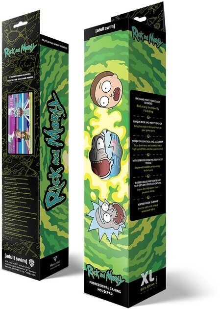 Коврик для мыши игровая поверхность Warner Brothers RICK AND MORTY Glitched Рик и Морти XL (90*42 cm) Коврик для мыши игровая поверхность Warner Brothers RICK AND MORTY Glitched Рик и Морти XL (90*42 cm)