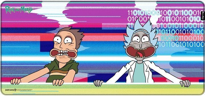 Коврик для мыши игровая поверхность Warner Brothers RICK AND MORTY Glitched Рик и Морти XL (90*42 cm) Коврик для мыши игровая поверхность Warner Brothers RICK AND MORTY Glitched Рик и Морти XL (90*42 cm)