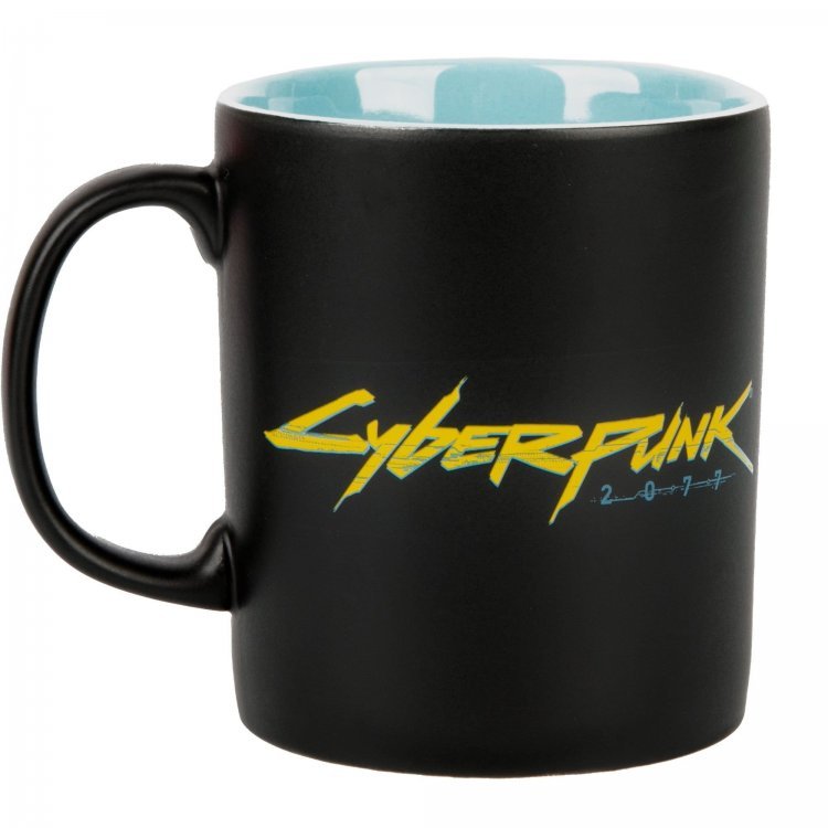 Кружка Cyberpunk 2077 JINX Cyber Mug Black Чашка 325 ml Кружка Cyberpunk 2077 JINX Cyber Mug Black Чашка 325 ml