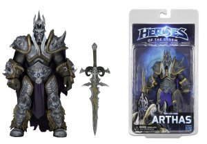 Фігурка Neca Blizzard Heroes of the Storm Arthas Action Figure Герої шторму Артас Король Ліч 18 см.