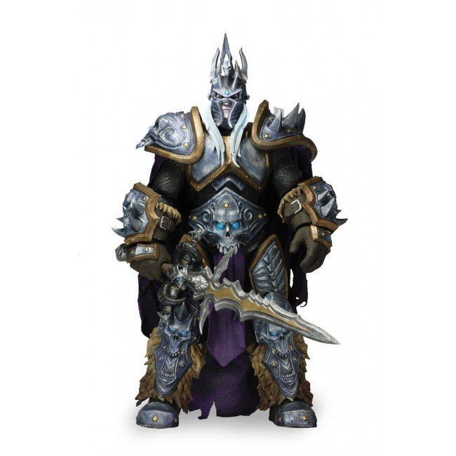 Фігурка Neca Blizzard Heroes of the Storm Arthas Action Figure Герої шторму Артас Король Ліч 18 см.