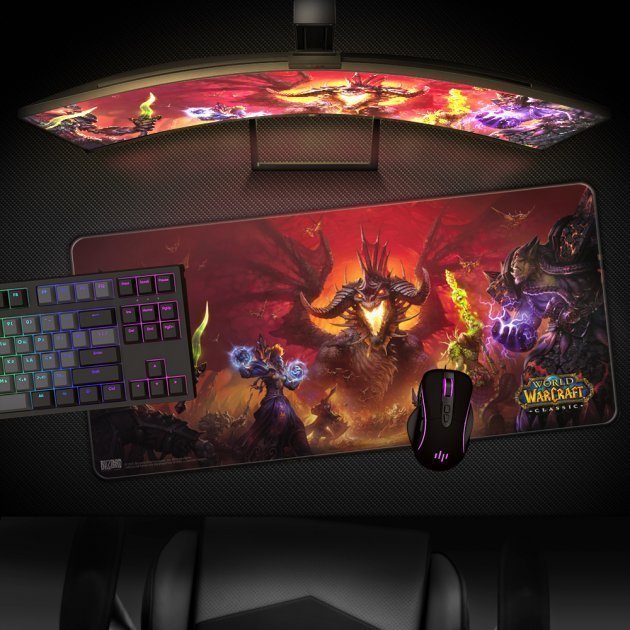 Коврик игровая поверхность Варкрафт Blizzard World Of Warcraft Gaming Desk Mat - Classic: Onyxia (90*42 cm) Коврик игровая поверхность Варкрафт Blizzard World Of Warcraft Gaming Desk Mat - Classic: Onyxia (90*42 cm)