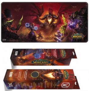 Килимок ігрова поверхня Варкрафт Blizzard World Of Warcraft Gaming Desk Mat - Classic: Onyxia (90*42 cm)