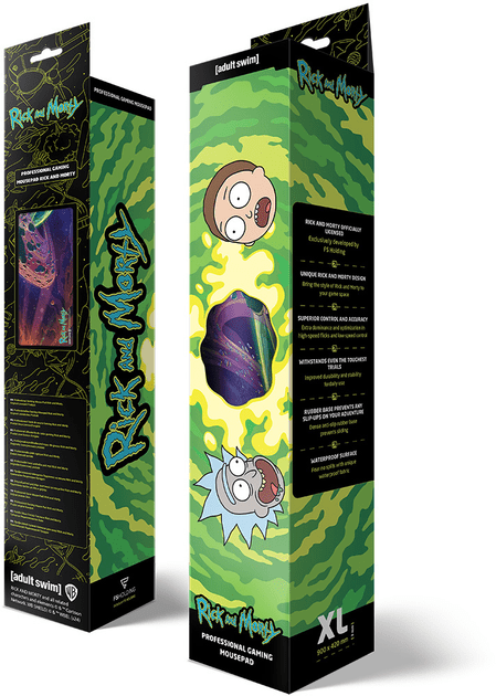 Килимок для миші ігрова поверхня Warner Brothers RICK AND MORTY Outer Space Рік та Морті XL (90*42 cm) Килимок для миші ігрова поверхня Warner Brothers RICK AND MORTY Outer Space Рік та Морті XL (90*42 cm)