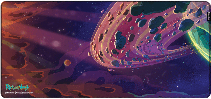 Килимок для миші ігрова поверхня Warner Brothers RICK AND MORTY Outer Space Рік та Морті XL (90*42 cm) Килимок для миші ігрова поверхня Warner Brothers RICK AND MORTY Outer Space Рік та Морті XL (90*42 cm)