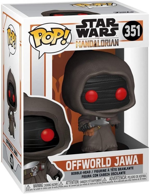 Фігурка Funko Pop Star Wars - The Mandalorian - Offworld Jawa Фігурка Funko Pop Star Wars - The Mandalorian - Offworld Jawa