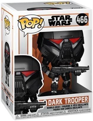 Фігурка Funko Bobble Star Wars: Mandalorian Dark Trooper Battle Droid Фанко Зоряні війни 466 Фігурка Funko Bobble Star Wars: Mandalorian Dark Trooper Battle Droid Фанко Зоряні війни 466