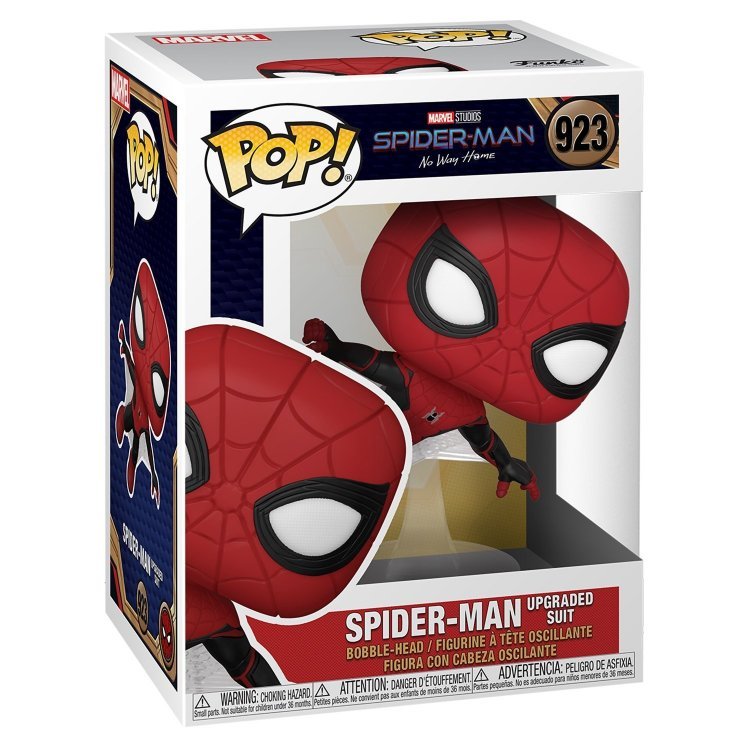 Фігурка Funko Marvel: Spider-Man No Way Home (Upgraded Suit) Людина павук фанко 923 Фігурка Funko Marvel: Spider-Man No Way Home (Upgraded Suit) Людина павук фанко 923