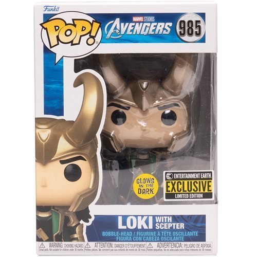Фигурка Funko Pop Marvel Loki with Scepter Фанко Локи со скипетром 985 (EE Exclusive) Фигурка Funko Pop Marvel Loki with Scepter Фанко Локи со скипетром 985 (EE Exclusive)