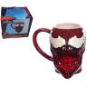 Чашка 3D Marvel: Venom Carnage Sculpted Ceramic Mug кружка Карнаж Веном 769 мл. Чашка 3D Marvel: Venom Carnage Sculpted Ceramic Mug кружка Карнаж Веном 769 мл.