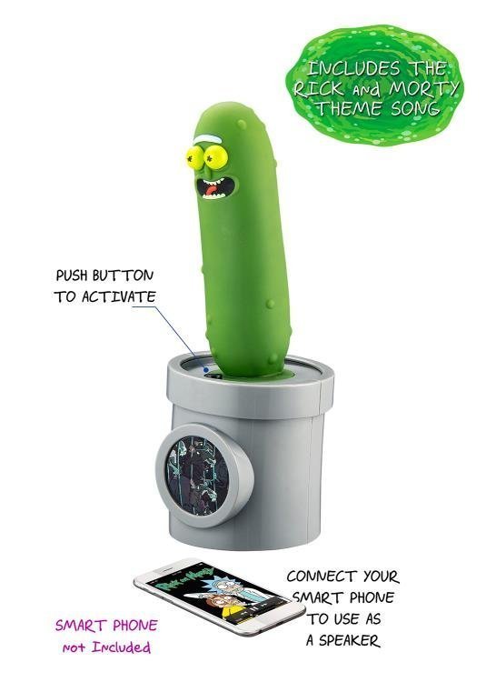 Інтерактивна фігурка танцюючий Рік Rick and Morty Dancing Pickle Rick Інтерактивна фігурка танцюючий Рік Rick and Morty Dancing Pickle Rick
