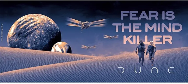 Чашка Abystyle DUNE Fear is the mind-killer Mug кухоль Дюна 320 мл.