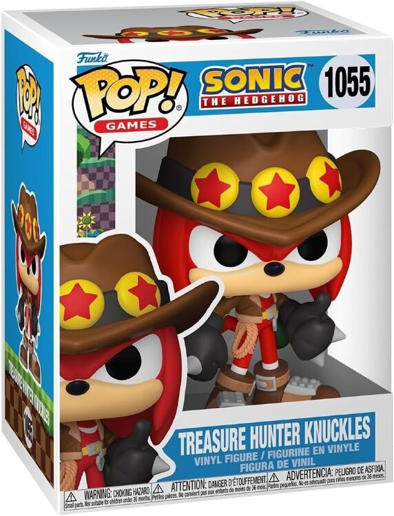 Фигурка Funko Sonic: Treasure Hunter Knuckles Фанко Соник 1055 (примят. бокс)