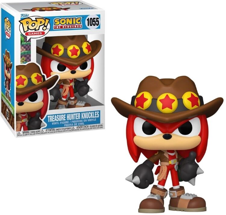 Фигурка Funko Sonic: Treasure Hunter Knuckles Фанко Соник 1055 (примят. бокс)
