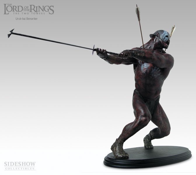 Статуэтка THE LORD OF THE RINGS: Uruk-Hai Berserker Statue 1:6 Статуэтка THE LORD OF THE RINGS: Uruk-Hai Berserker Statue 1:6
