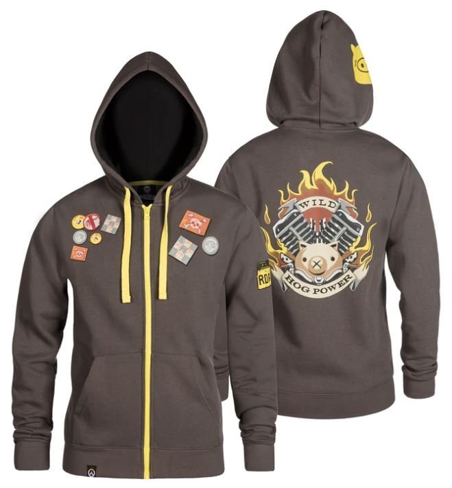 Кофта Реглан OVERWATCH Ultimate Roadhog ZipUp Hoodie (размер L)