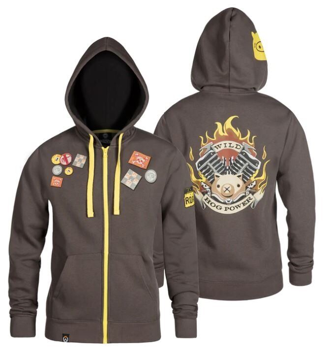 Кофта Реглан OVERWATCH Ultimate Roadhog ZipUp Hoodie (розмір L)