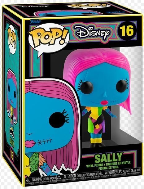 Фігурка Funko Disney - The Nightmare Before Christmas - Sally (Blacklight) фанко Кошмар перед Різдвом Саллі 16