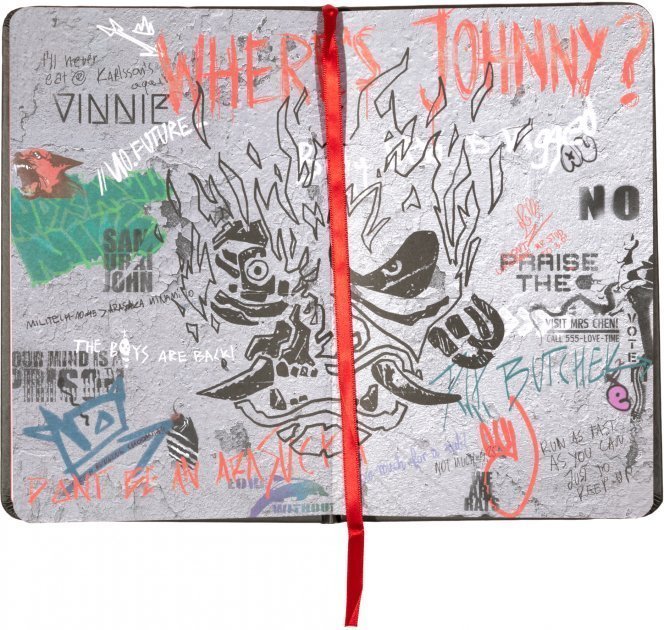 Блокнот JINX Cyberpunk 2077 Dark Samurai Journal Записна книжка 
