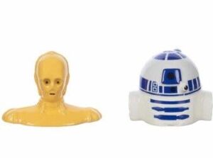 Сільничка та Перечниця Star Wars R2-D2 та C-3PO Sculpted Salt and Pepper Shakers