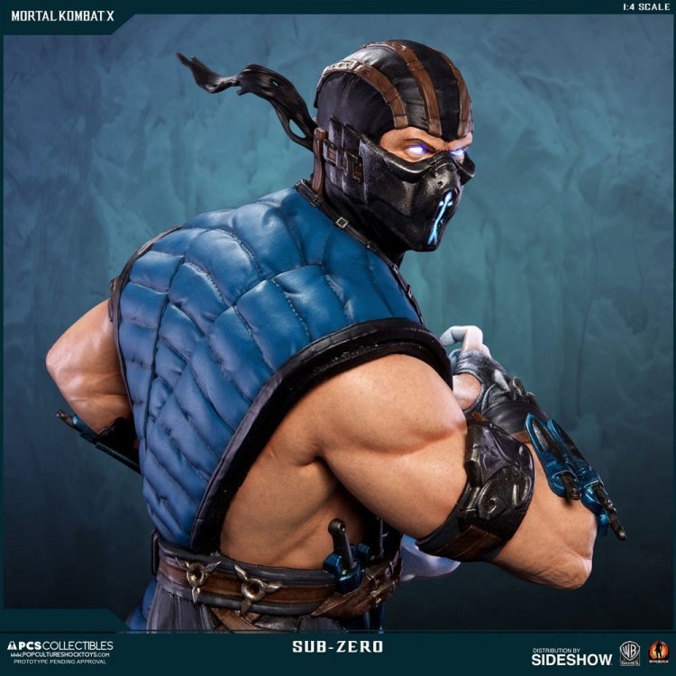 Mortal Kombat Sub-Zero Polystone Statue Sideshow - Статуетка Саб-Зіро 53 см Mortal Kombat Sub-Zero Polystone Statue Sideshow - Статуетка Саб-Зіро 53 см