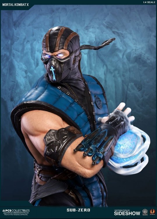 Mortal Kombat Sub-Zero Polystone Statue Sideshow - Статуетка Саб-Зіро 53 см Mortal Kombat Sub-Zero Polystone Statue Sideshow - Статуетка Саб-Зіро 53 см