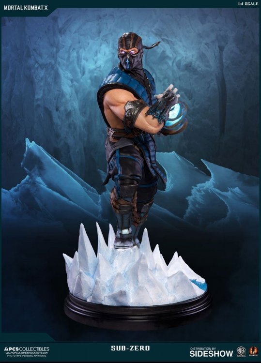 Mortal Kombat Sub-Zero Polystone Statue Sideshow - Статуетка Саб-Зіро 53 см Mortal Kombat Sub-Zero Polystone Statue Sideshow - Статуетка Саб-Зіро 53 см
